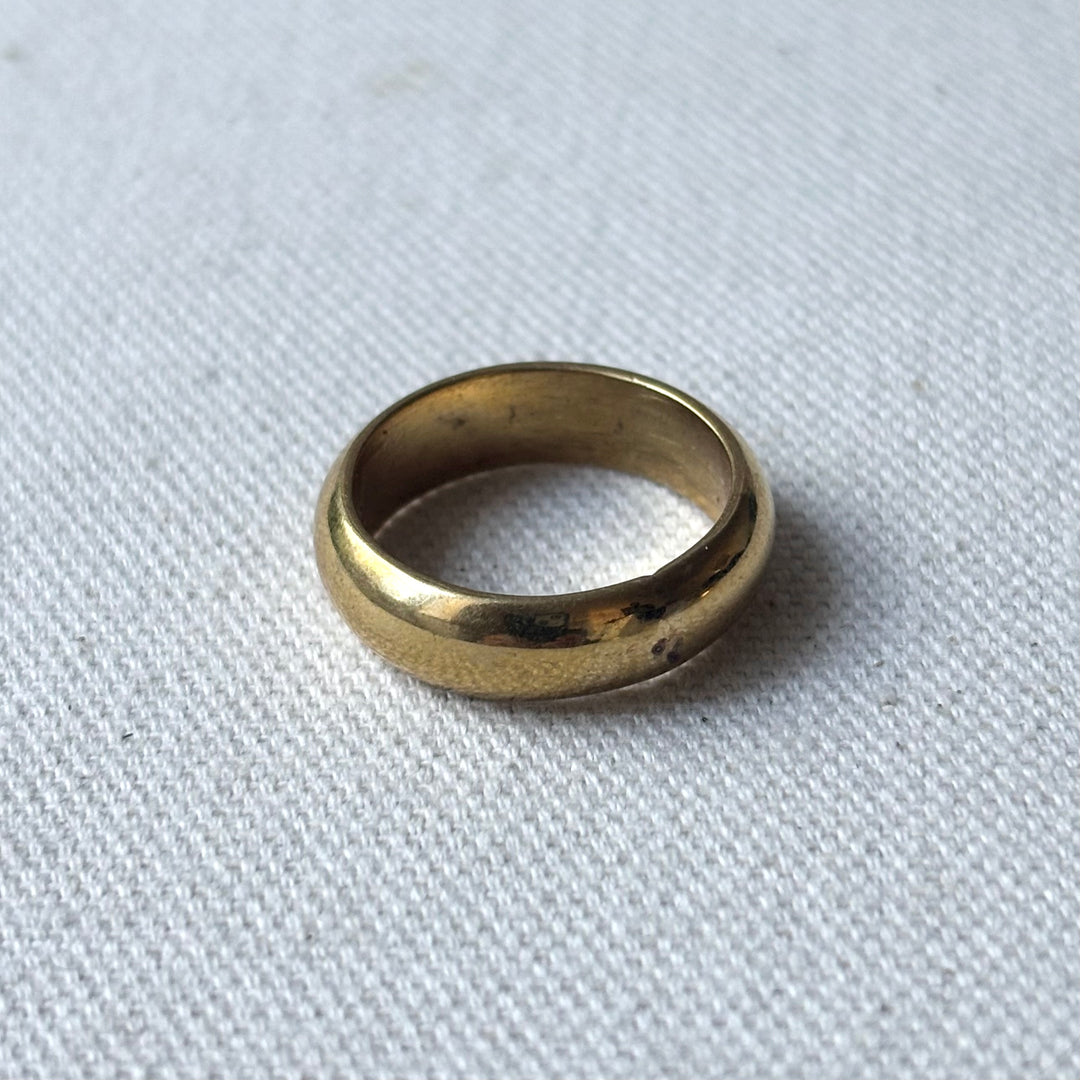 Handmade Plain Panchadhatu Band Ring