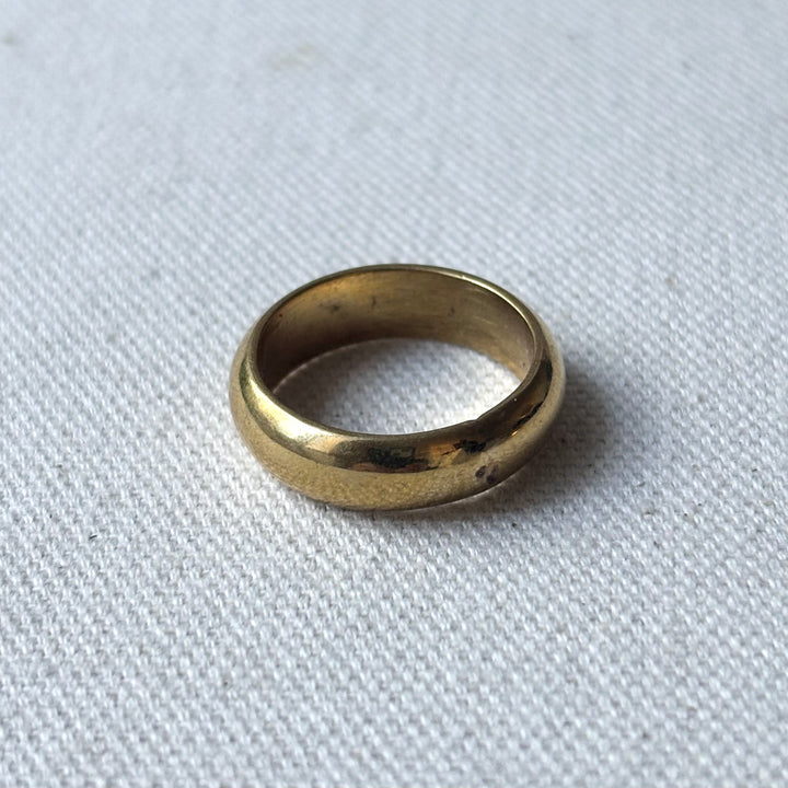 Handmade Plain Panchadhatu Band Ring
