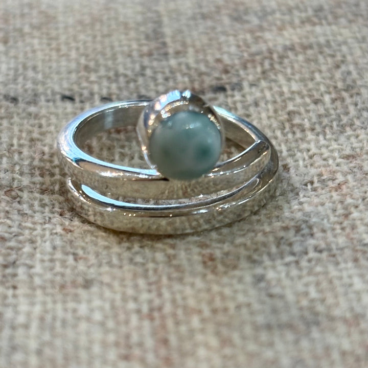 Larimar Double Ring