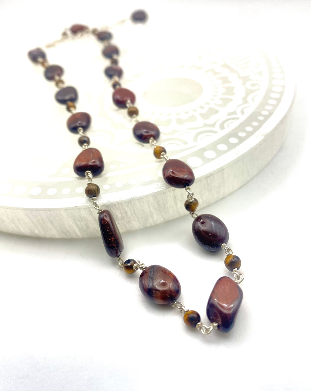 Earthfire Tigers Eye Necklace