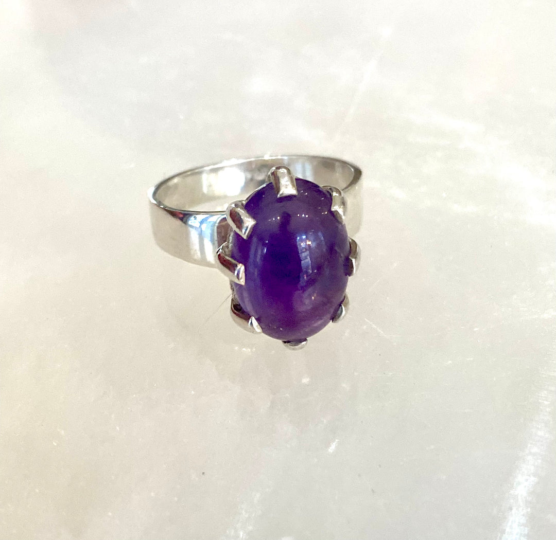 Crown of Violet - Amethyst Ring