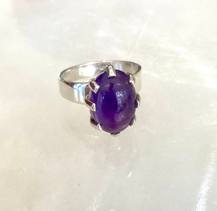 Crown of Violet - Amethyst Ring