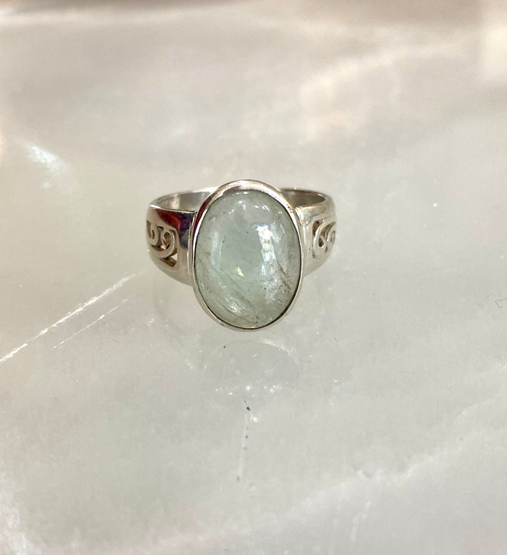 Tidal Calm - Aquamarine Ring