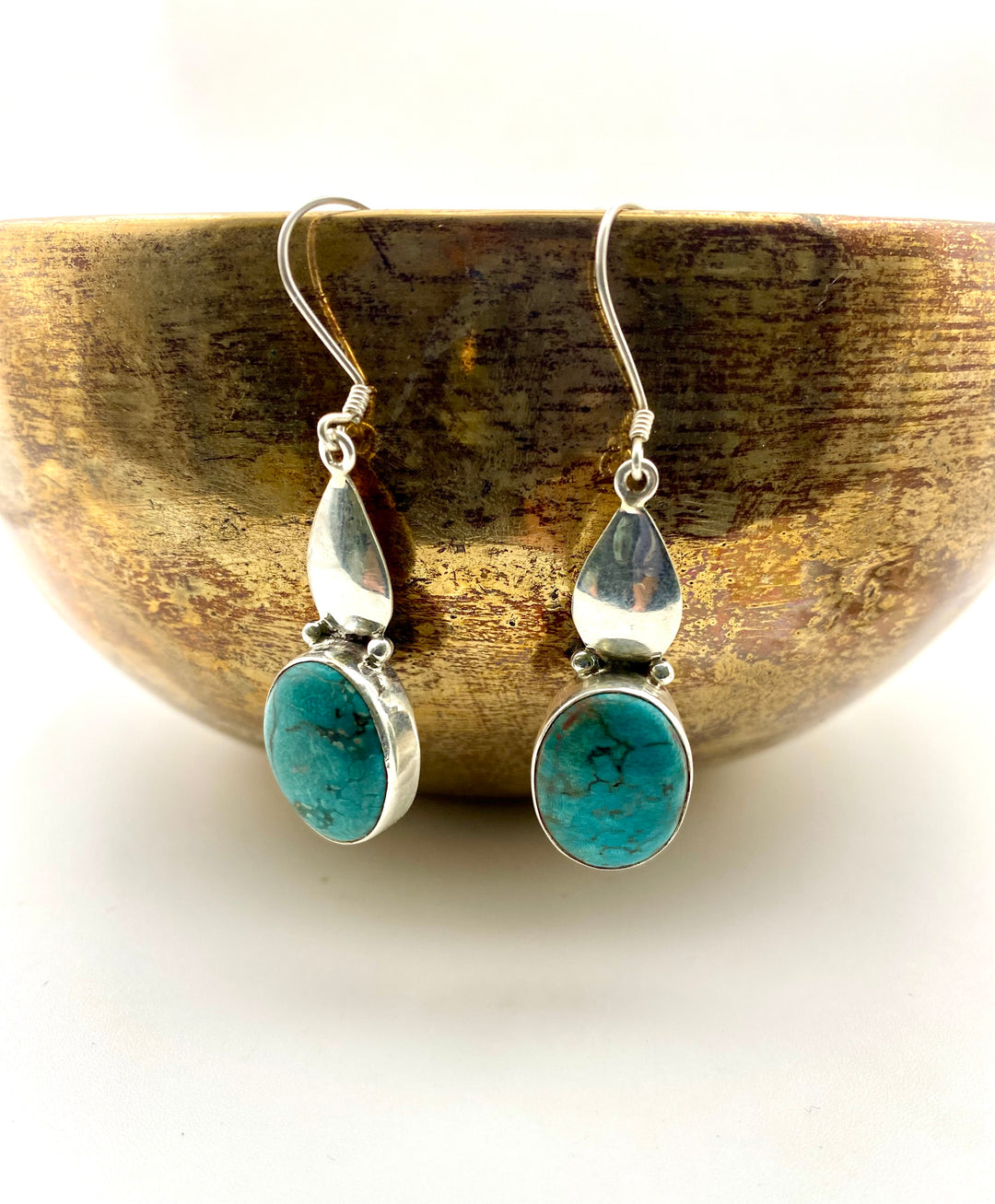 Sky Spirit- Turquoise Earrings