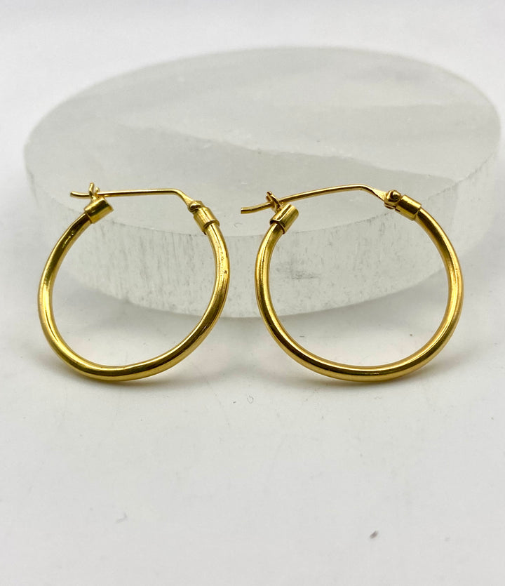 Everyday Golden Hoops