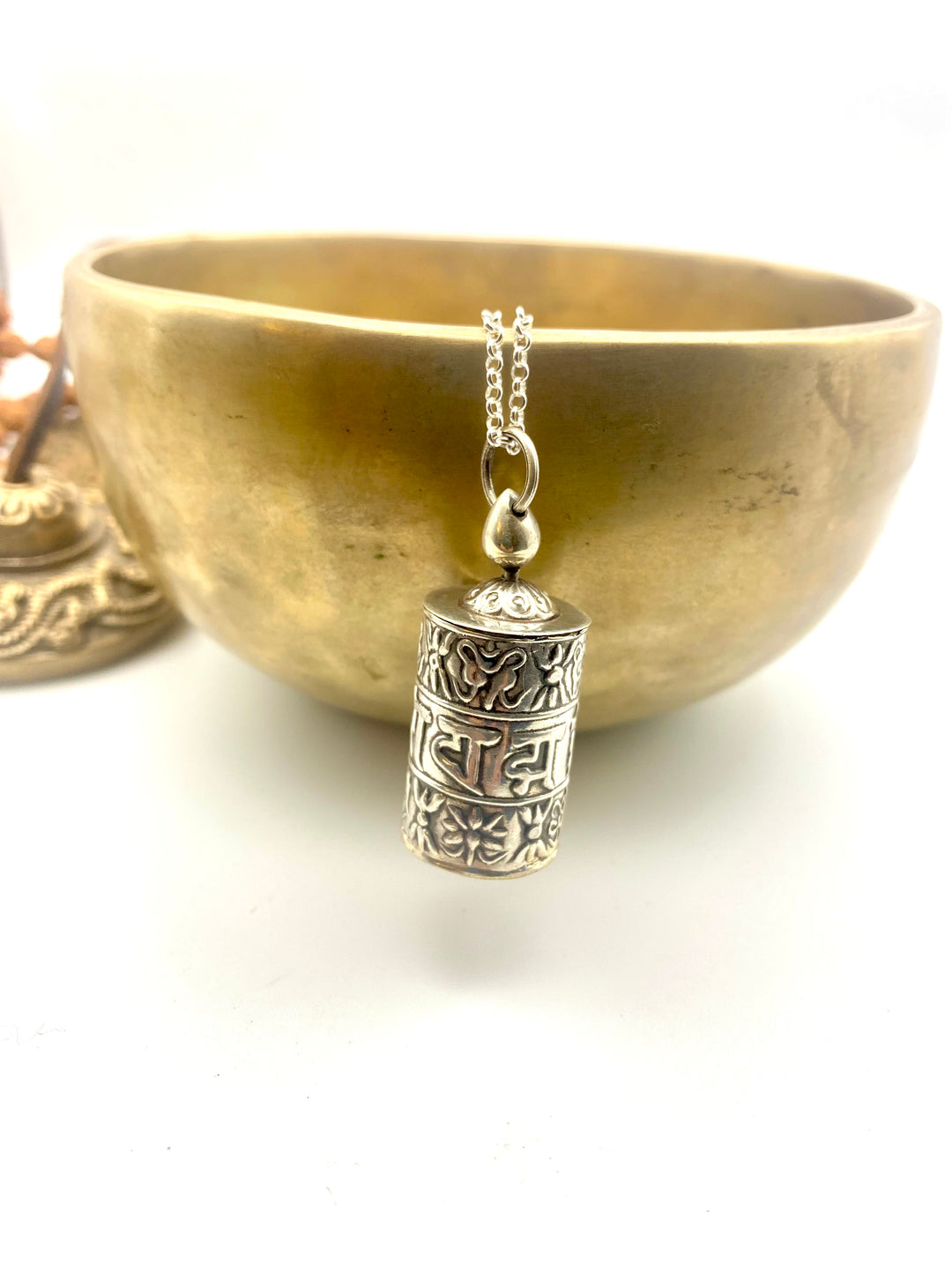 Prayer Wheel Necklace