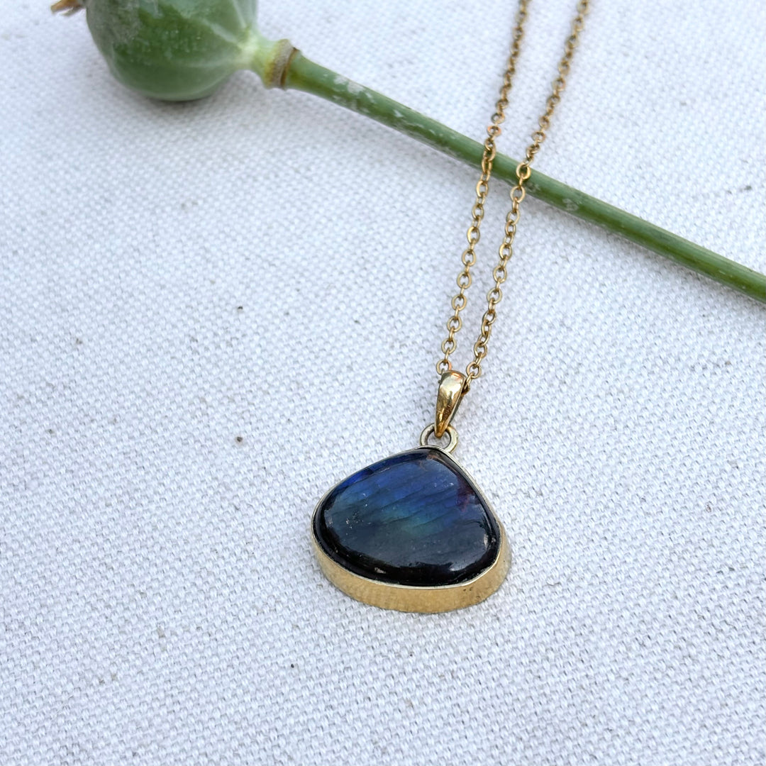 Labradorite Panchadhatu Necklace