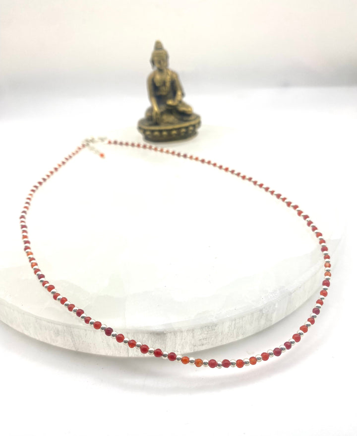 Carnelian Glow Necklace