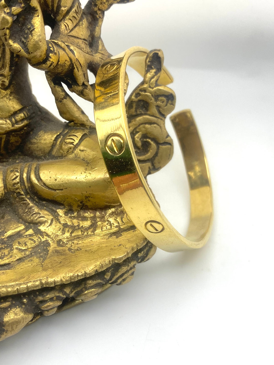 Panchadhatu Circle of Pause Cuff