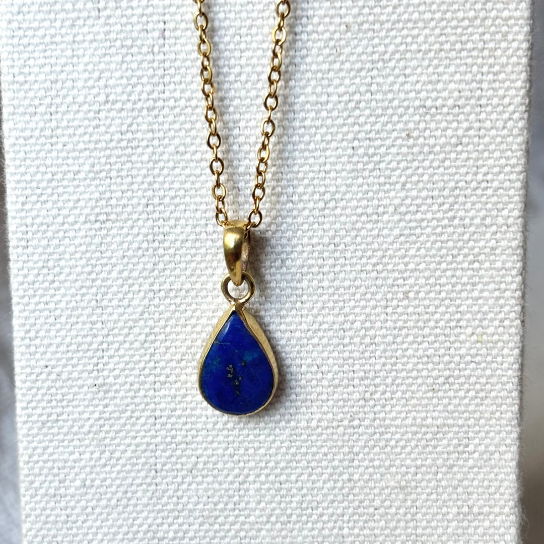 Lapis Lazuli Panchadhatu Necklace