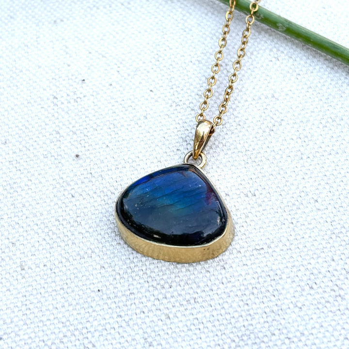 Labradorite Panchadhatu Necklace