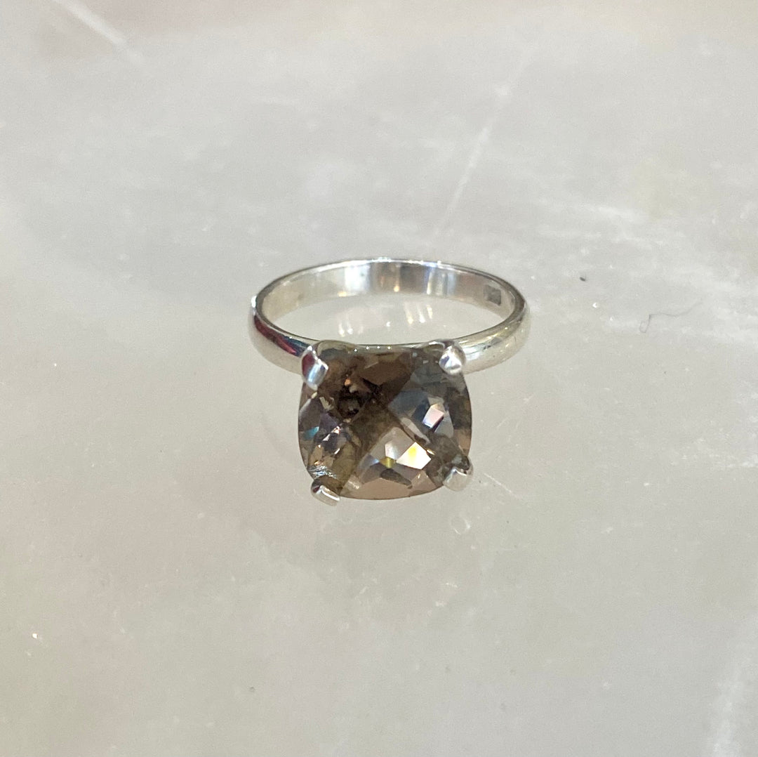 Shadowlight- Smoky Quartz Ring