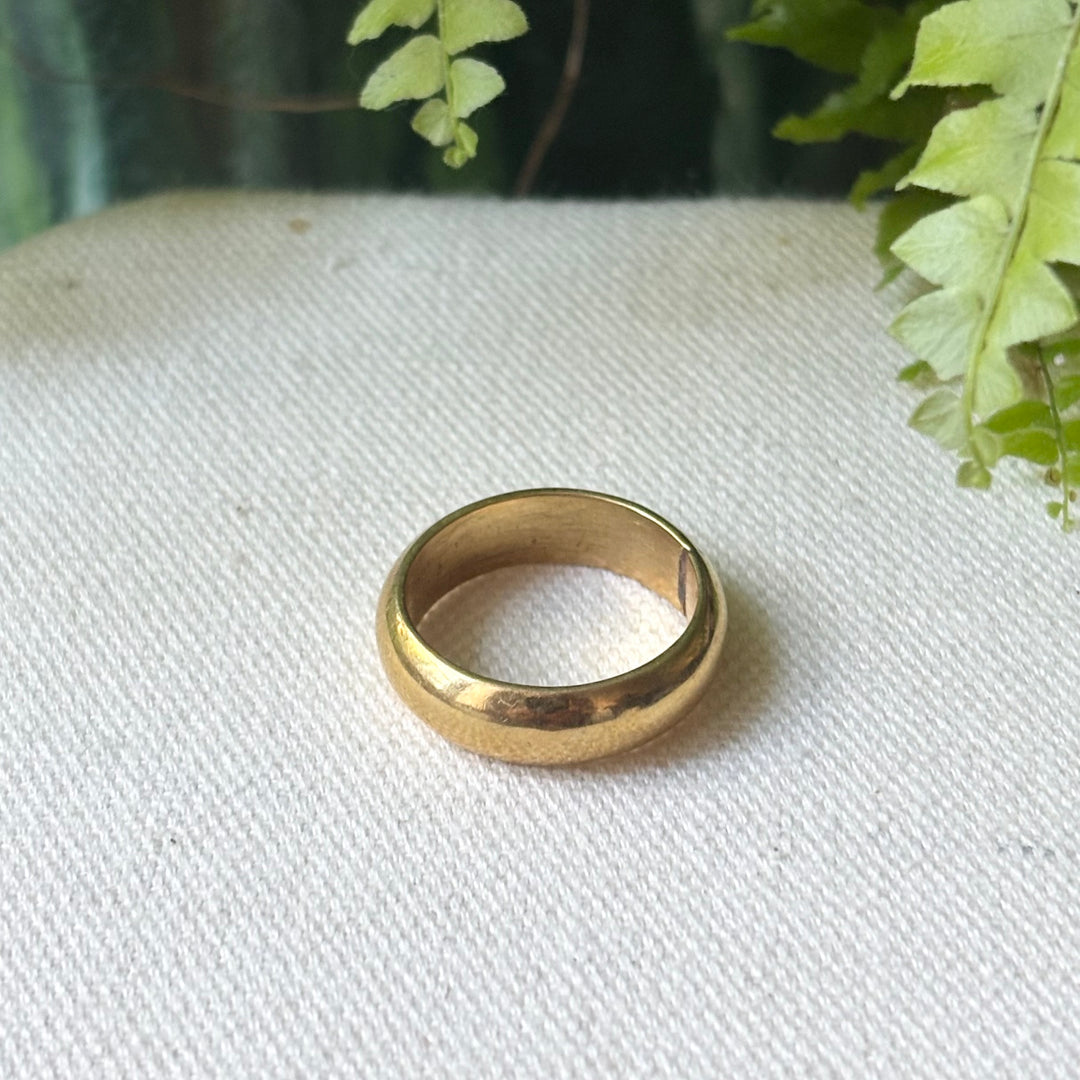 Handmade Plain Panchadhatu Band Ring