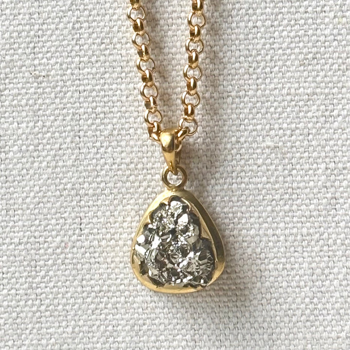 Panchadhatu Pyrite Necklace