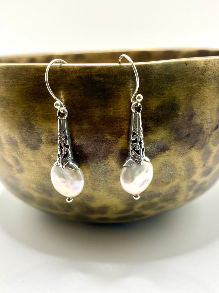 Pearl Blossom Earrings