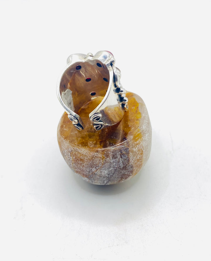 Multi Stone Ring with Garnet