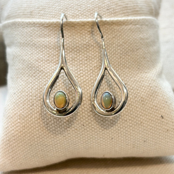Opal Earrings