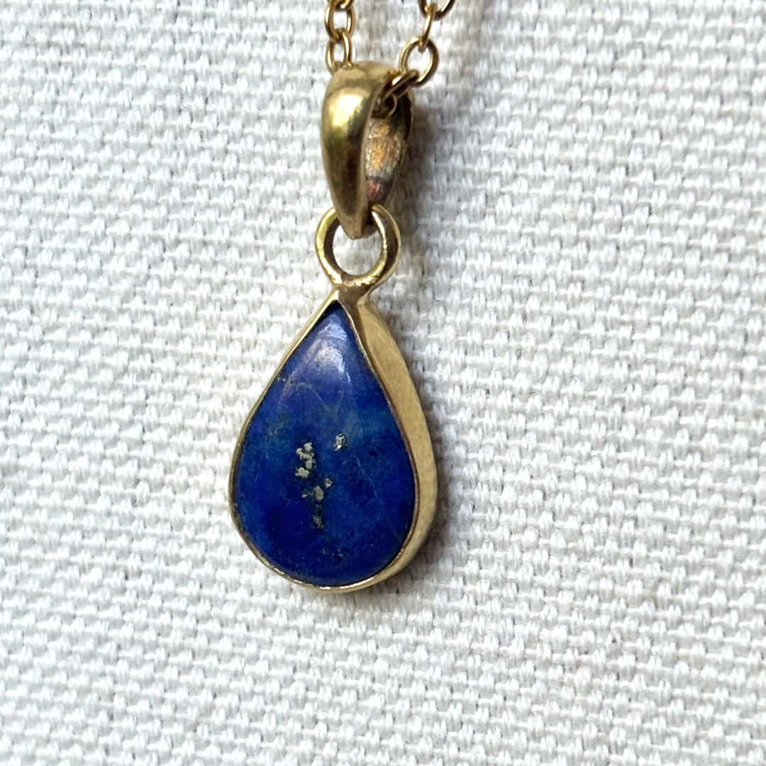 Lapis Lazuli Panchadhatu Necklace