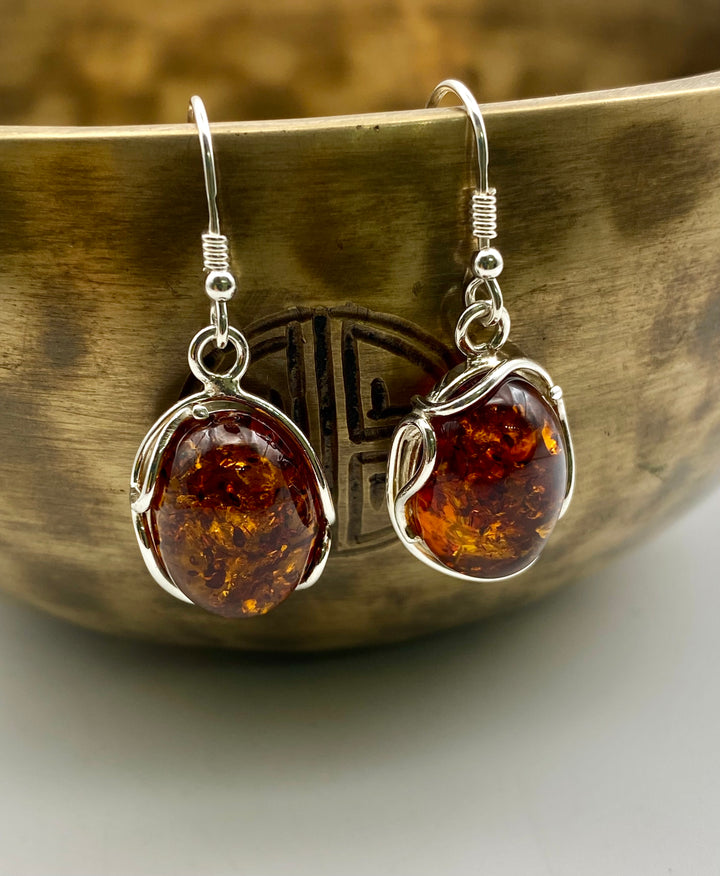 Golden Ember Earrings