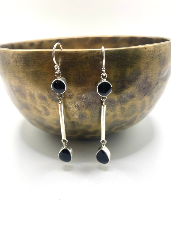 Midnight Drop Earrings