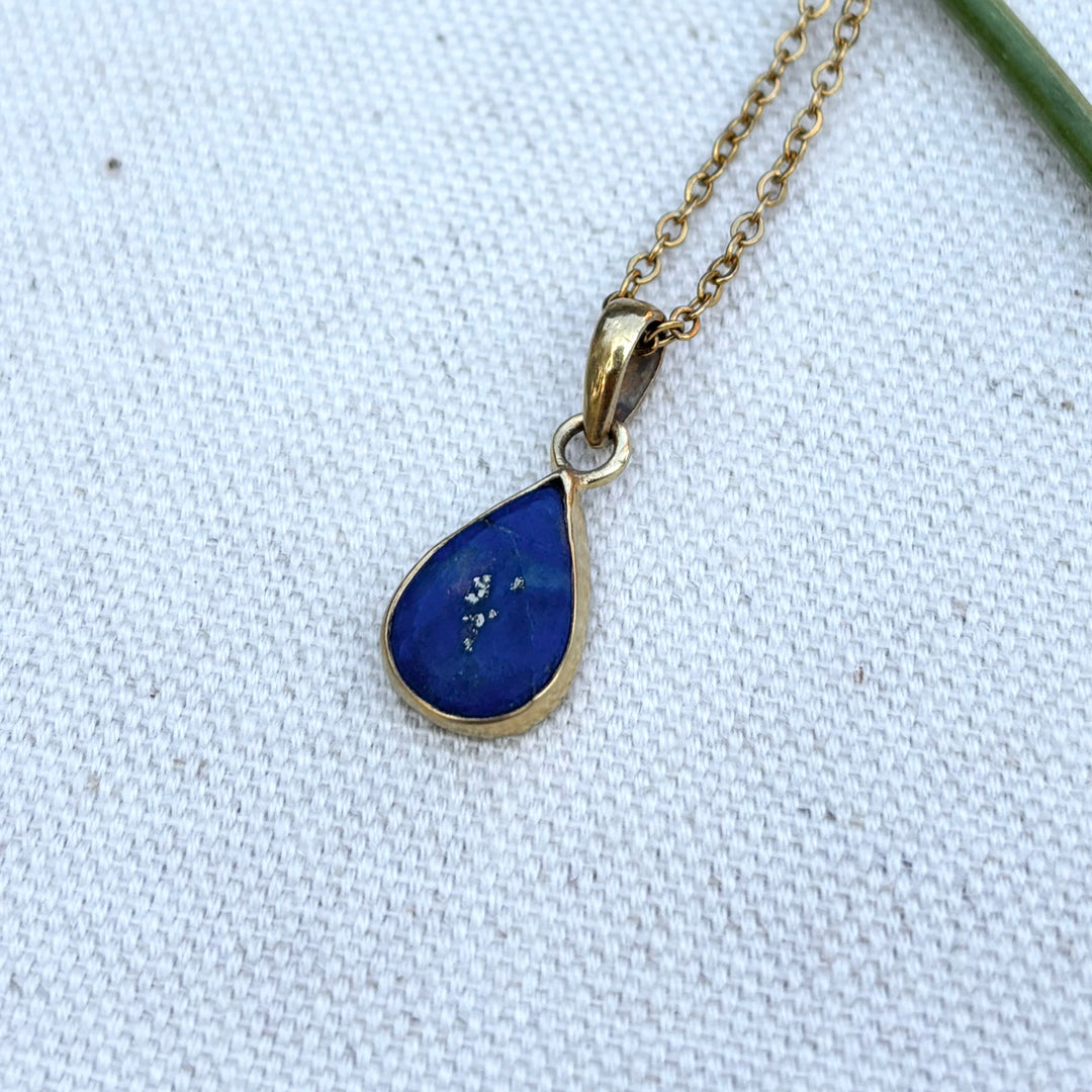 Lapis Lazuli Panchadhatu Necklace