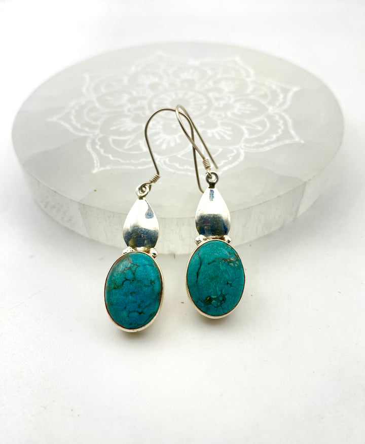 Sky Spirit- Turquoise Earrings