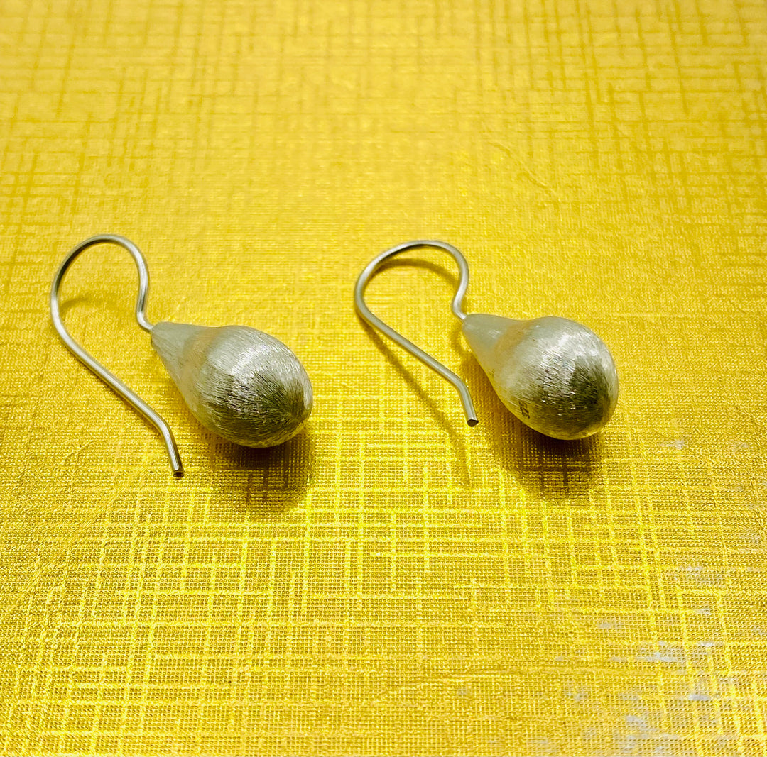 Satin Teardrop Earrings