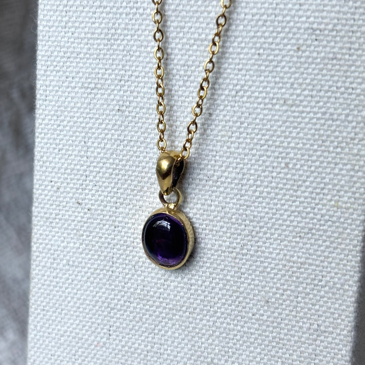 Handmade Amethyst Panchadhatu Necklace