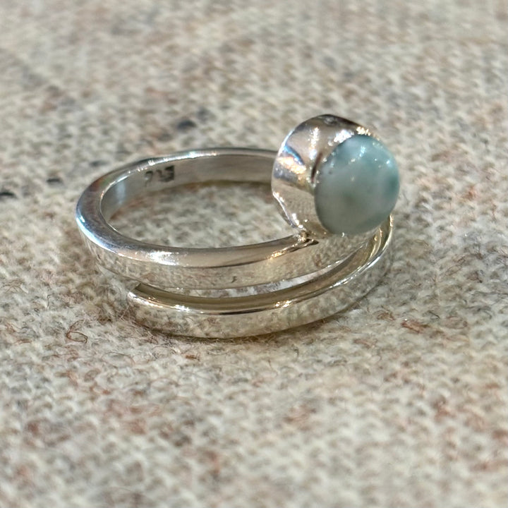 Larimar Double Ring