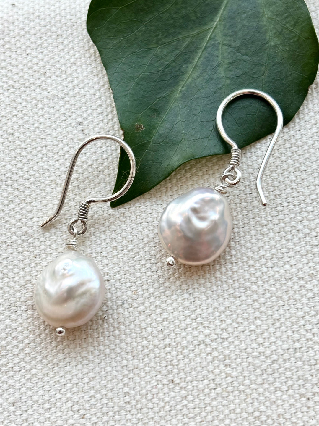 Classic Freshwater Pearl drop earrings