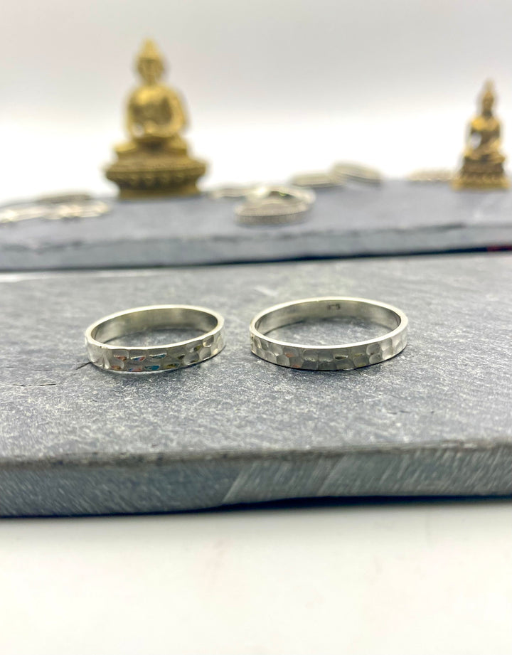 Hammered Band Ring