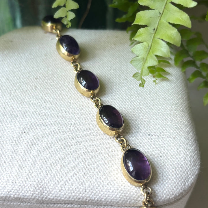 Handmade Amethyst Panchadhatu Bracelet