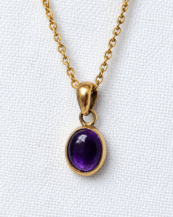 Handmade Amethyst Panchadhatu Necklace