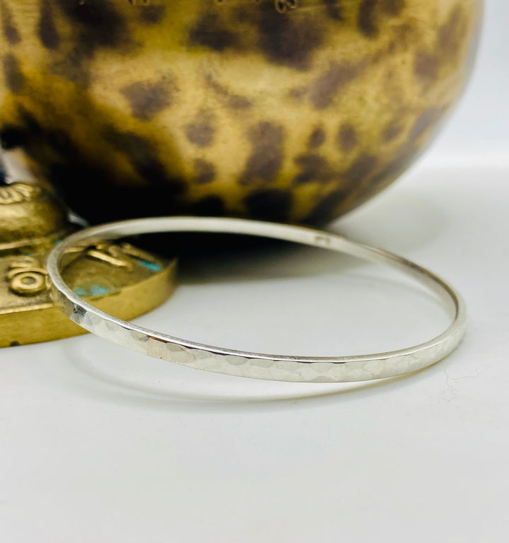 Simple Silver Bangle