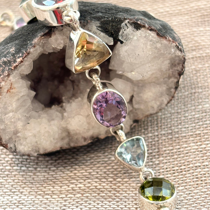 Multicolour Gemstone Bracelet