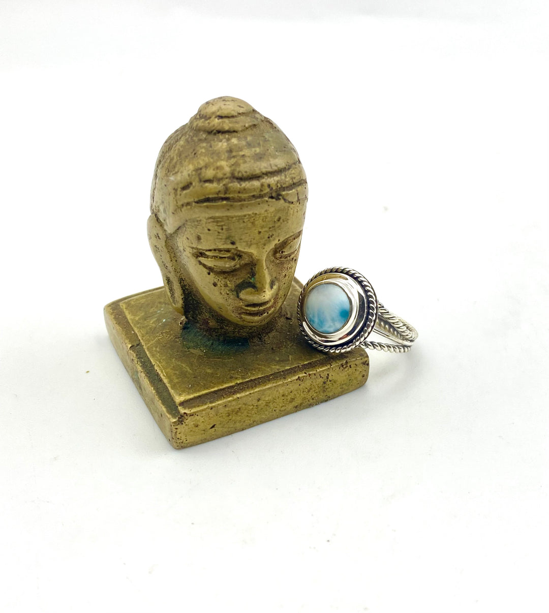 Sky Drift - Larimar Ring