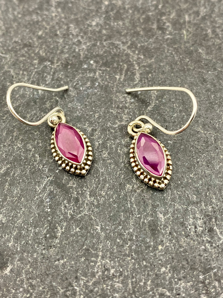 Whispers of the Heart - Ruby Earrings