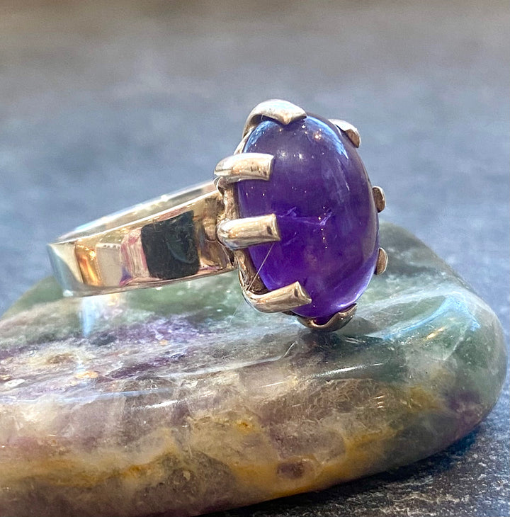 Crown of Violet - Amethyst Ring