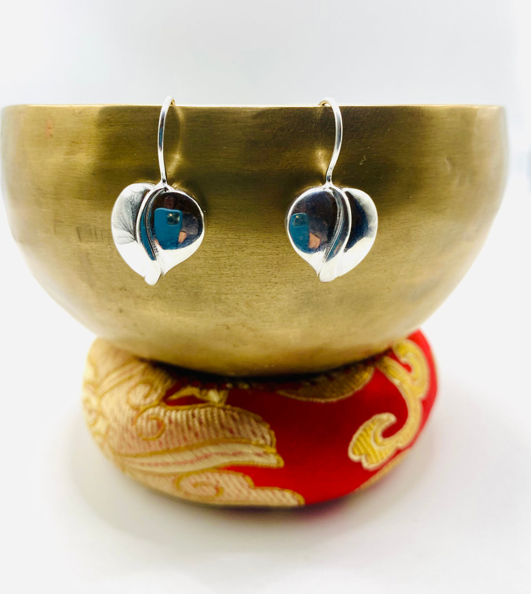 Swirl Heart Earrings