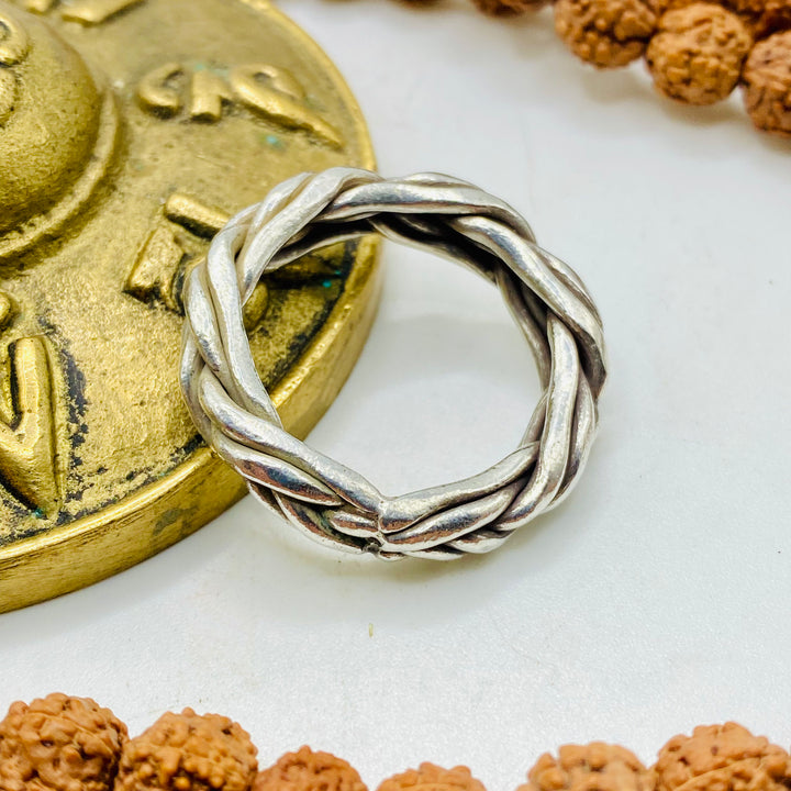 Silver Thumb Ring