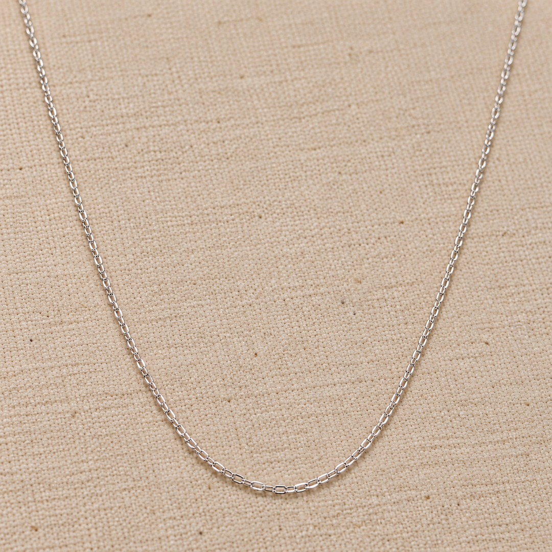Fine Sterling Silver Anchor Chain