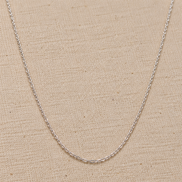 Fine Sterling Silver Anchor Chain