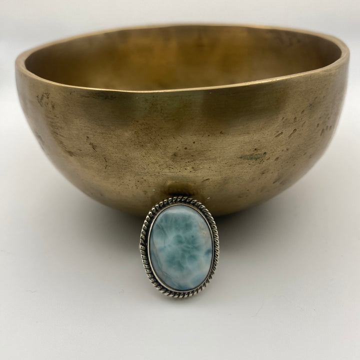 Ocean Light - Larimar Ring