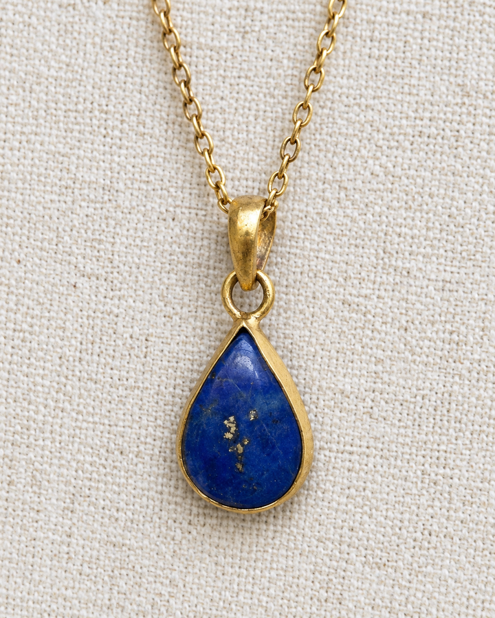 Lapis Lazuli Panchadhatu Necklace
