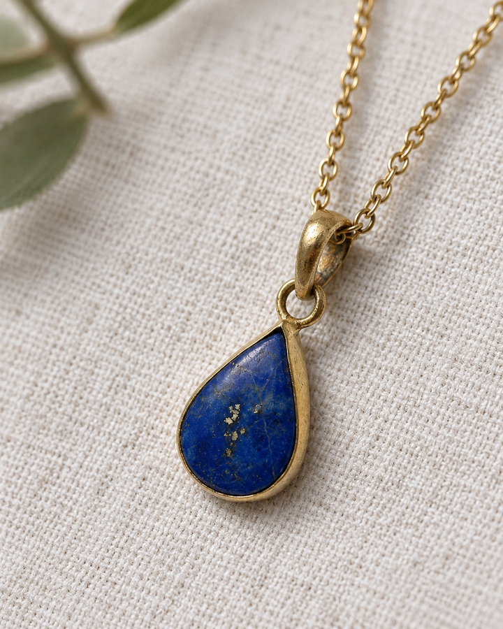 Lapis Lazuli Panchadhatu Necklace