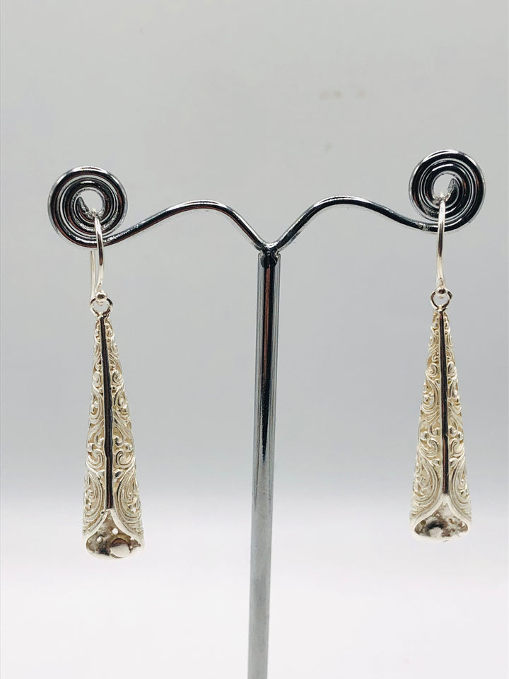 Filigree Cone Earrings