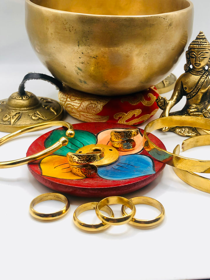 Panchdhatu Ball End Cuff