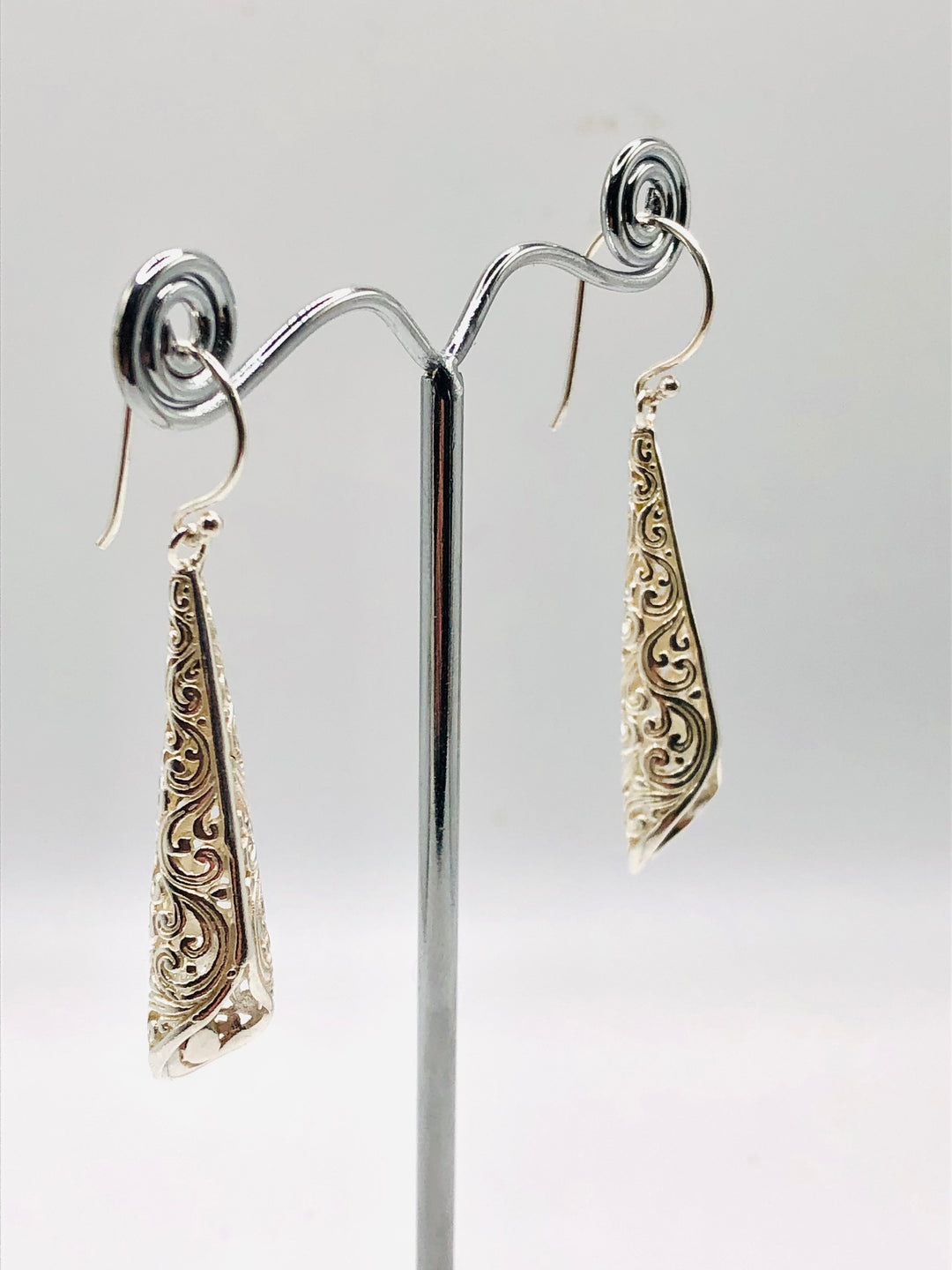 Filigree Cone Earrings