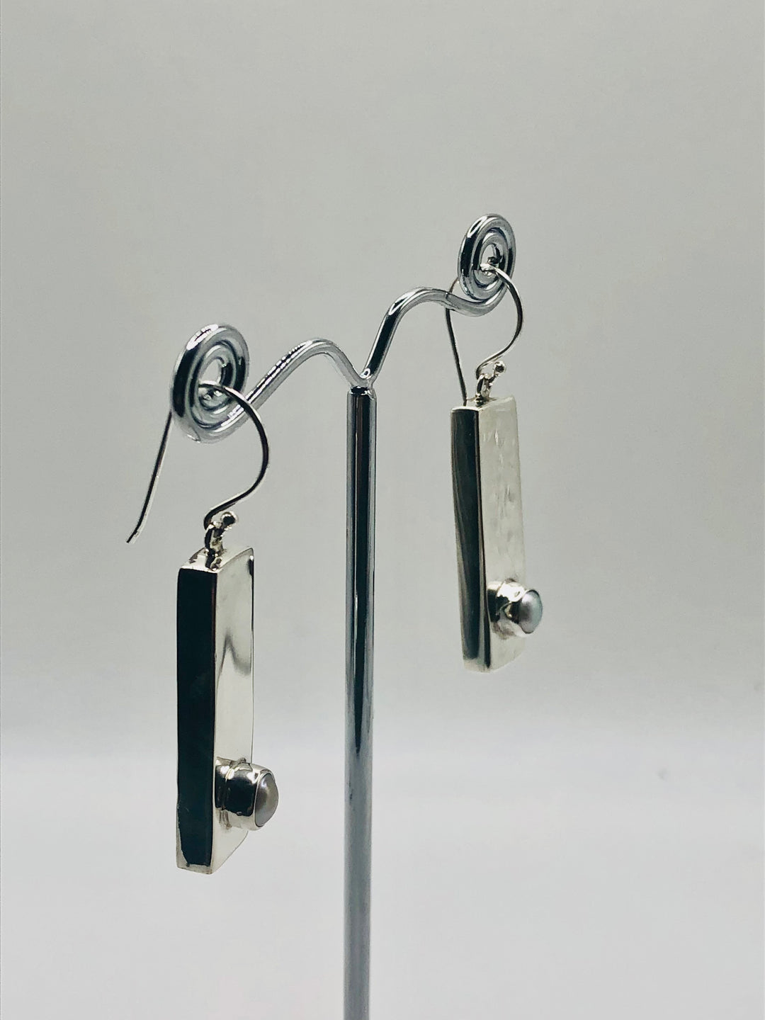 Contemporary Pearl Earrings