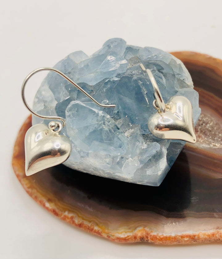 Puff Heart Earrings